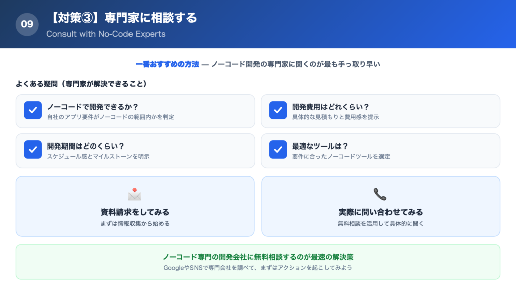 【対策③】専門家に相談するの解説画像
